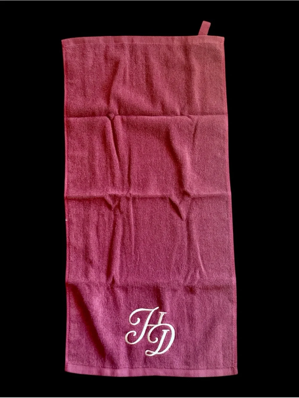 Hilary Duff Lucky Me Tour VIP Exclusive Monogram HD Towel Concert Merch NEW